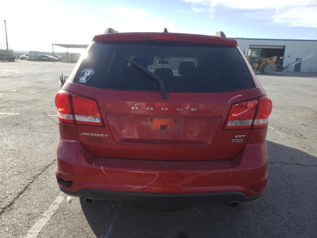 3C4PDCBGXGT224159 - 2016 DODGE JOURNEY SXT RED photo 6