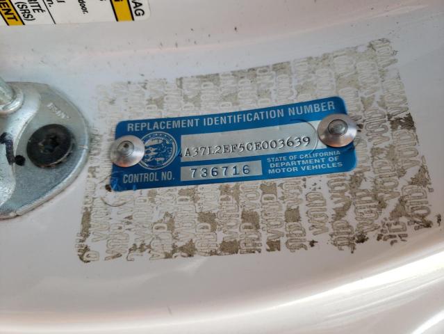 4A37L2EF5CE003639 - 2012 MITSUBISHI ECLIPSE SPYDER GS 白色 照片 12