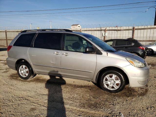 5TDZA23C25S240015 - 2005 TOYOTA SIENNA CE GRAY photo 4