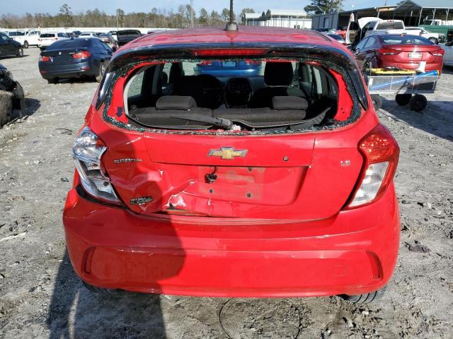 KL8CB6SA8GC638630 - 2016 CHEVROLET SPARK LS RED photo 6