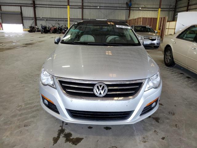 WVWHN7AN5AE541962 - 2010 VOLKSWAGEN CC LUXURY SILVER photo 5