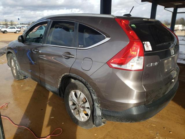 5J6RM3H7XCL021997 - 2012 HONDA CR-V EXL GRAY photo 2