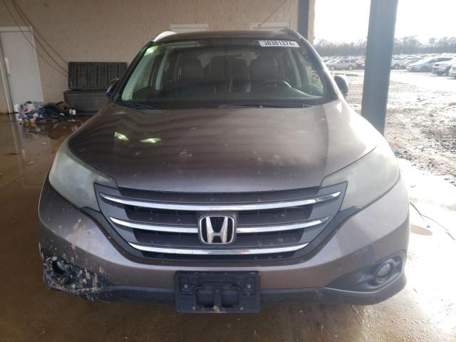 5J6RM3H7XCL021997 - 2012 HONDA CR-V EXL GRAY photo 5