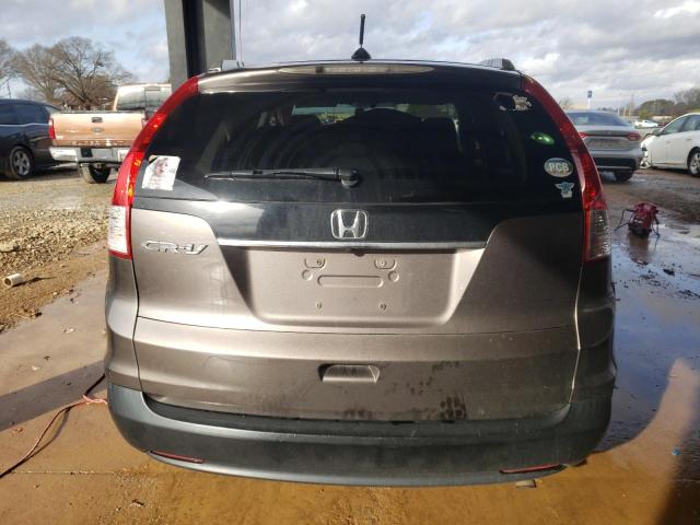 5J6RM3H7XCL021997 - 2012 HONDA CR-V EXL GRAY photo 6