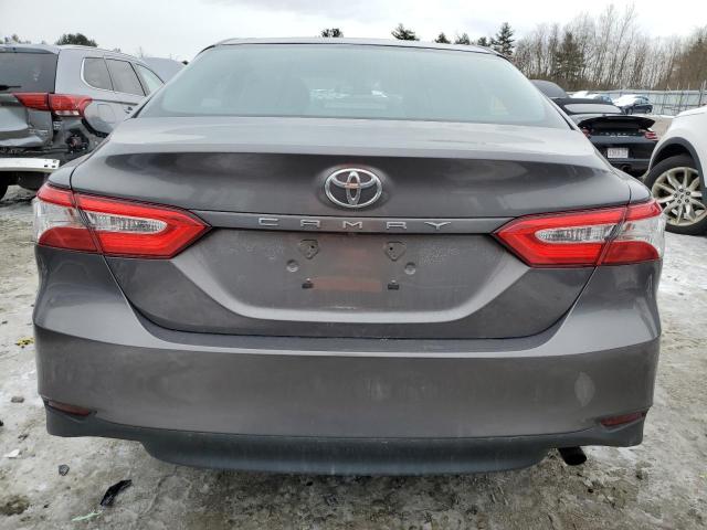 4T1B11HK4JU070088 - 2018 TOYOTA CAMRY L GRAY photo 6