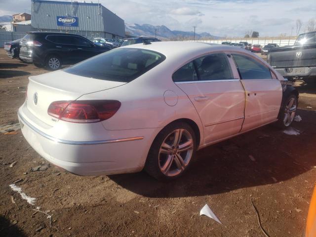 WVWRN7AN9EE502043 - 2014 VOLKSWAGEN CC LUXURY WHITE photo 3