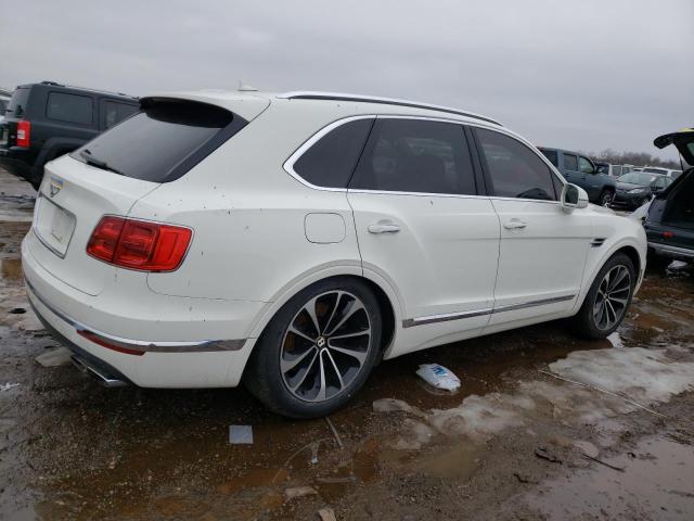 SJAAM2ZV5KC026311 - 2019 BENTLEY BENTAYGA WHITE photo 3