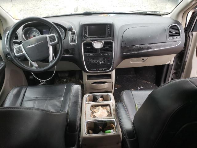 2C4RC1BG7DR721488 - 2013 CHRYSLER TOWN & COU TOURING ვერცხლისფერი ფოტო 8