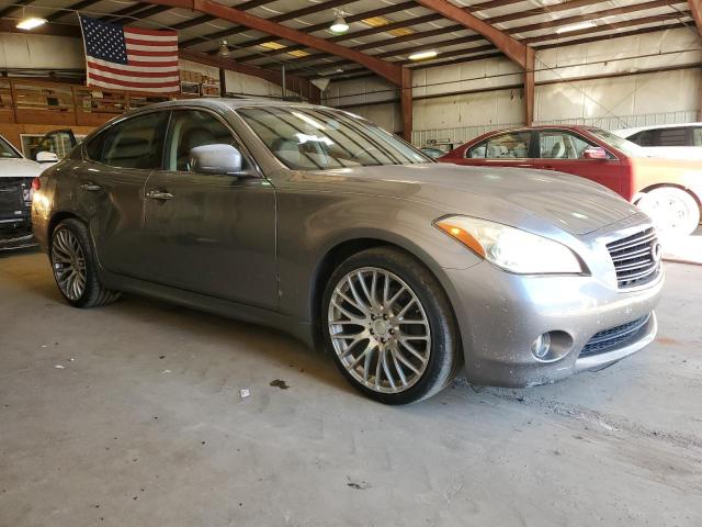 JN1BY1AP9BM323805 - 2011 INFINITI M37 GRAY photo 4