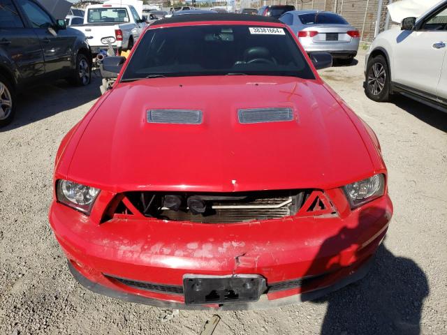 1ZVHT89S685197457 - 2008 FORD MUSTANG SHELBY GT500 RED photo 5