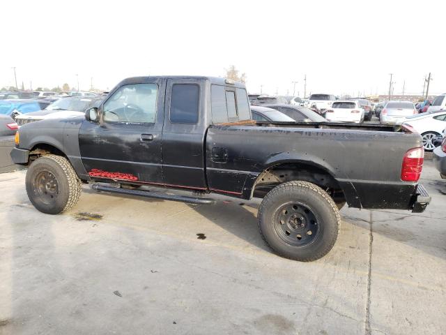 1FTYR14E53PB67941 - 2003 FORD RANGER SUPER CAB BLACK photo 2