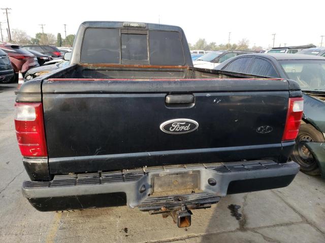 1FTYR14E53PB67941 - 2003 FORD RANGER SUPER CAB BLACK photo 6