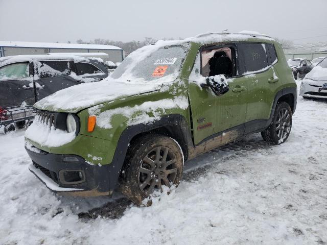 ZACCJBBW8GPC83534 - 2016 JEEP RENEGADE LATITUDE GREEN photo 1