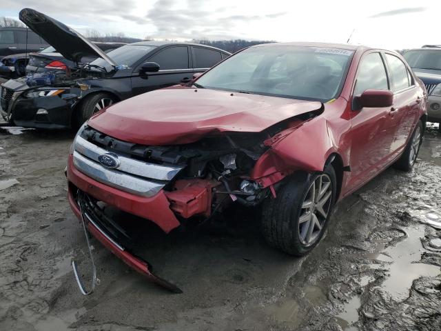 3FAHP0JA1AR393505 - 2010 FORD FUSION SEL RED photo 1
