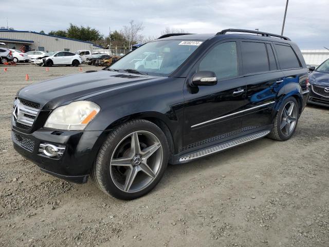 4JGBF71E48A312141 - 2008 MERCEDES-BENZ GL 450 4MATIC BLACK photo 1