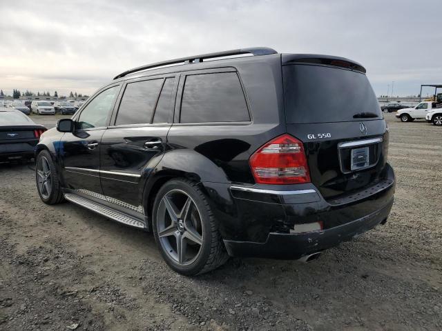 4JGBF71E48A312141 - 2008 MERCEDES-BENZ GL 450 4MATIC BLACK photo 2