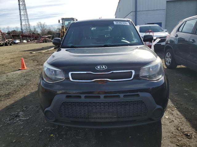 KNDJN2A20E7002654 - 2014 KIA SOUL BLACK photo 5