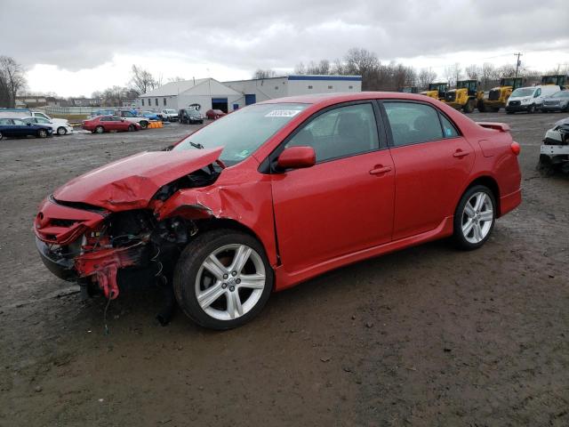 2T1BU4EE0DC972590 - 2013 TOYOTA COROLLA BASE MAROON photo 1