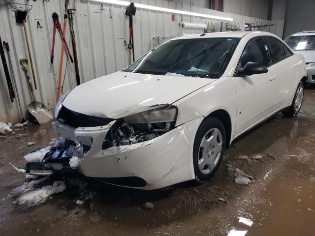 1G2ZF57B084144912 - 2008 PONTIAC G6 VALUE LEADER WHITE photo 1