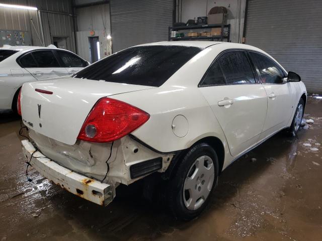 1G2ZF57B084144912 - 2008 PONTIAC G6 VALUE LEADER WHITE photo 3