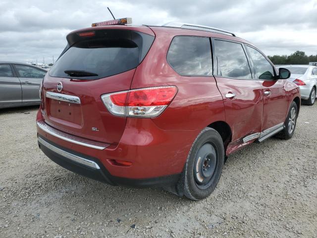 5N1AR2MN1FC707221 - 2015 NISSAN PATHFINDER S Rot Foto 3