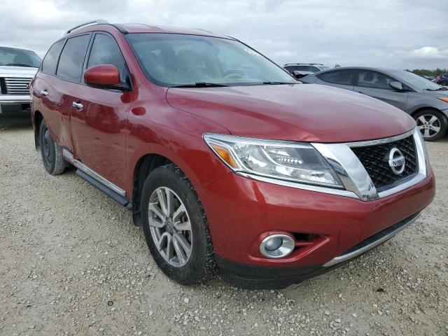 5N1AR2MN1FC707221 - 2015 NISSAN PATHFINDER S Rot Foto 4