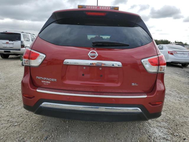 5N1AR2MN1FC707221 - 2015 NISSAN PATHFINDER S Rot Foto 6