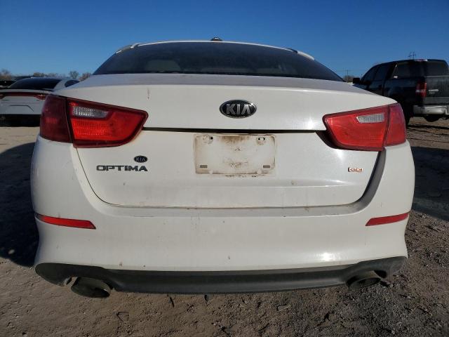 5XXGM4A71EG278773 - 2014 KIA OPTIMA LX WHITE photo 6