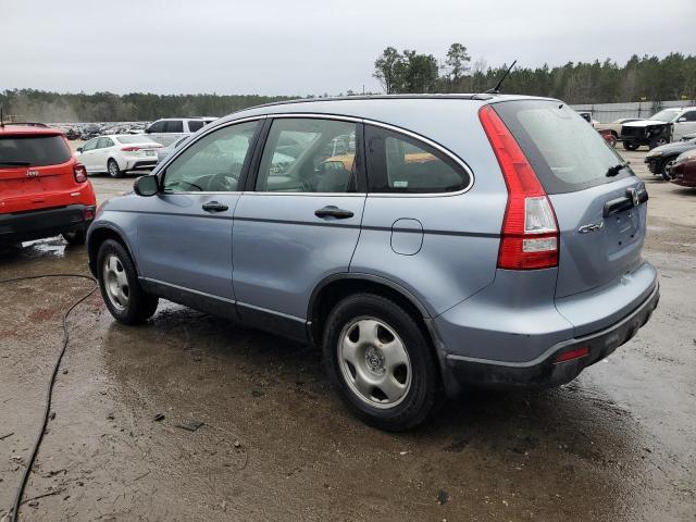 JHLRE48378C046355 - 2008 HONDA CR-V LX BLUE photo 2