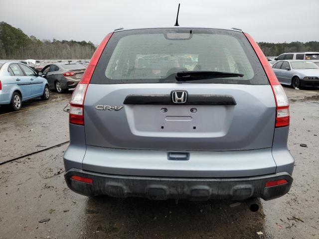 JHLRE48378C046355 - 2008 HONDA CR-V LX BLUE photo 6