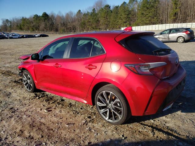 JTNC4MBE8N3155320 - 2022 TOYOTA COROLLA XSE RED photo 2