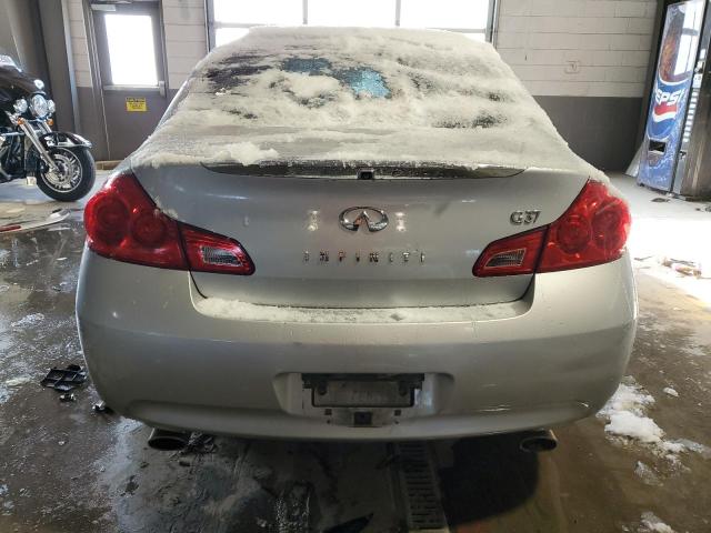 JNKCV61E89M015250 - 2009 INFINITI G37 BASE SILVER photo 6