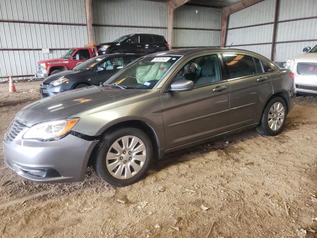 1C3CCBAB8CN317617 - 2012 CHRYSLER 200 LX GRAY photo 1