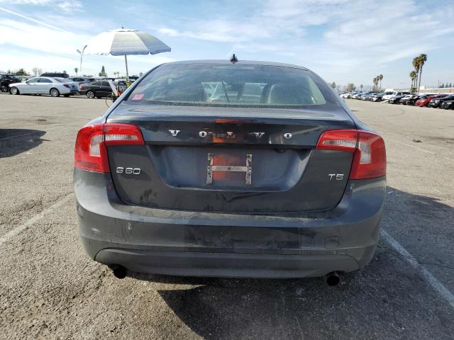 YV1622FS2C2106719 - 2012 VOLVO S60 T5 GRAY photo 6