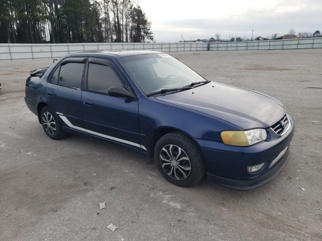 2T1BR12E91C385966 - 2001 TOYOTA COROLLA CE BLUE photo 4