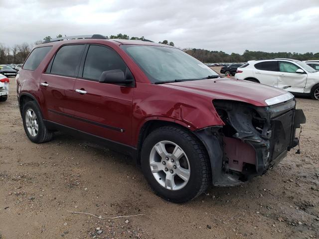 1GKLRKED3AJ165003 - 2010 GMC ACADIA SL BURGUNDY photo 4