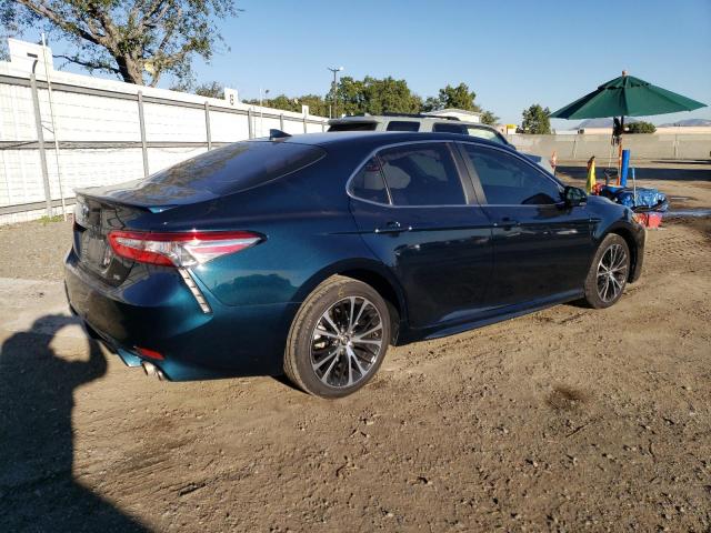 4T1B11HK5KU793742 - 2019 TOYOTA CAMRY L BLUE photo 3