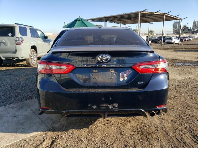 4T1B11HK5KU793742 - 2019 TOYOTA CAMRY L BLUE photo 6