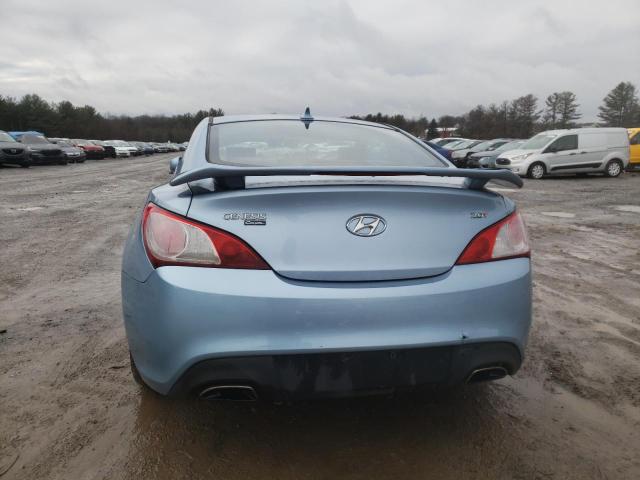 KMHHT6KD1AU011107 - 2010 HYUNDAI GENESIS CO 2.0T BLUE photo 6