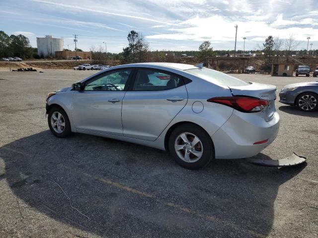 5NPDH4AEXEH526156 - 2014 HYUNDAI ELANTRA SE SILVER photo 2