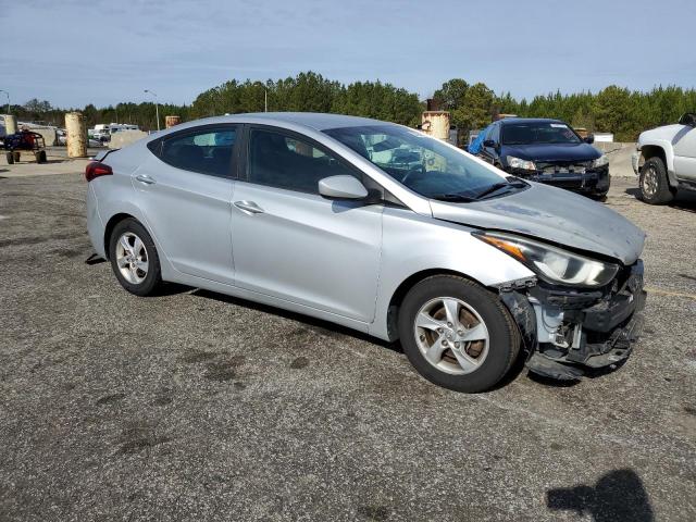 5NPDH4AEXEH526156 - 2014 HYUNDAI ELANTRA SE SILVER photo 4