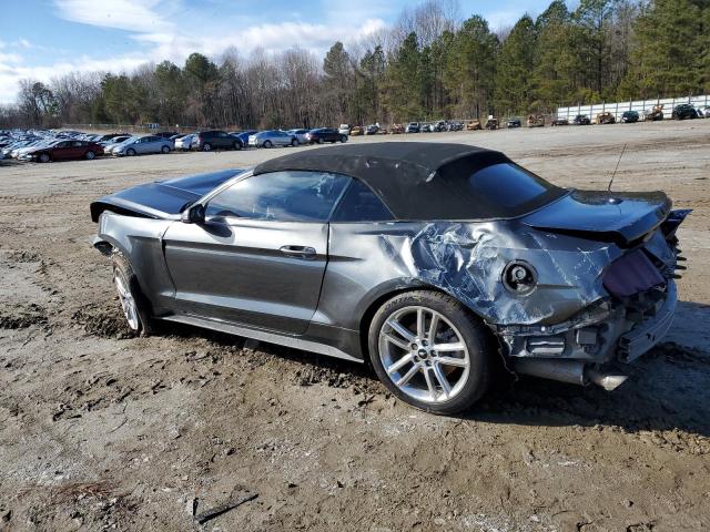 1FATP8UH3G5295301 - 2016 FORD MUSTANG GRAY photo 2