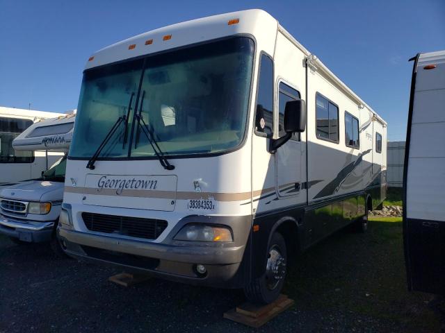 1F6NF53S040A01561 - 2004 WILDWOOD GEORGETOWN SUPER DUTY STRIPPED CHASSIS TAN photo 2