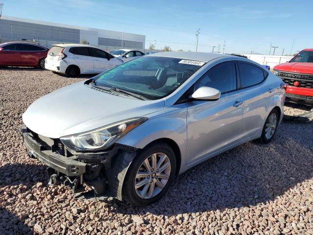 KMHDH4AE3FU421056 - 2015 HYUNDAI ELANTRA SE SILVER photo 1