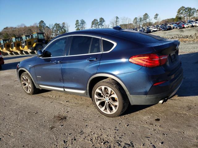 5UXXW5C56F0E87572 - 2015 BMW X4 XDRIVE35I BLUE photo 2