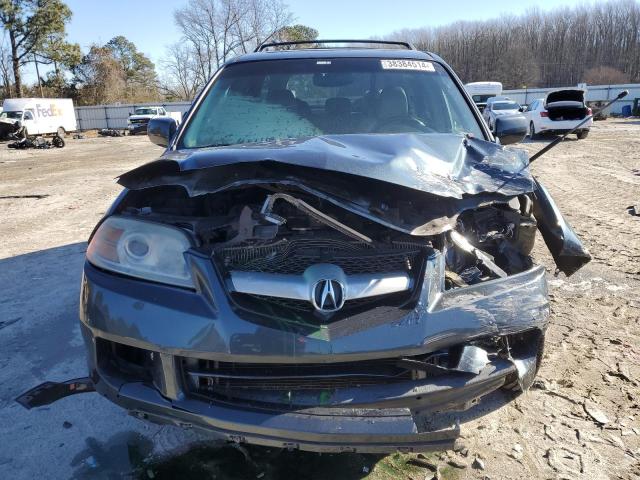 2HNYD18836H550752 - 2006 ACURA MDX TOURING BLUE photo 5