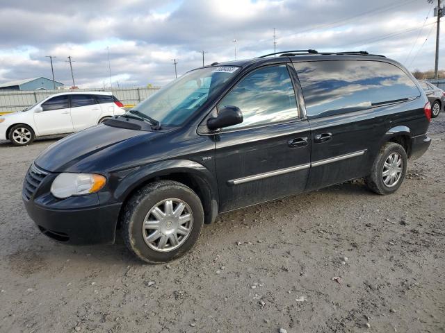 2A8GP54L87R274082 - 2007 CHRYSLER TOWN & COU TOURING შავი ფოტო 1