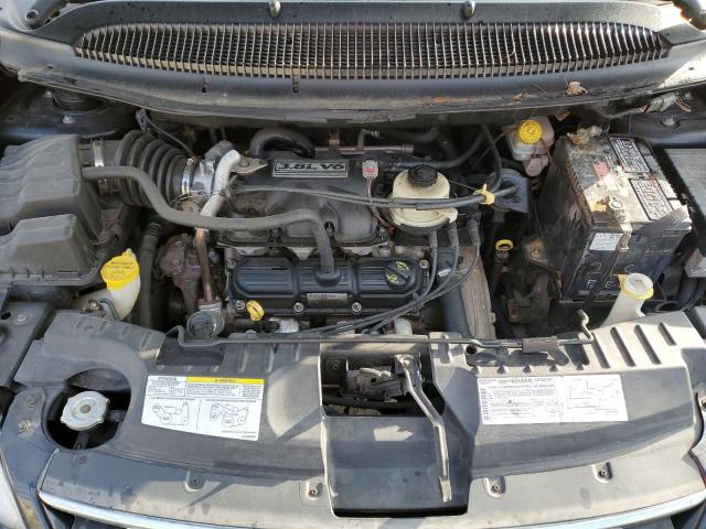 2A8GP54L87R274082 - 2007 CHRYSLER TOWN & COU TOURING შავი ფოტო 12