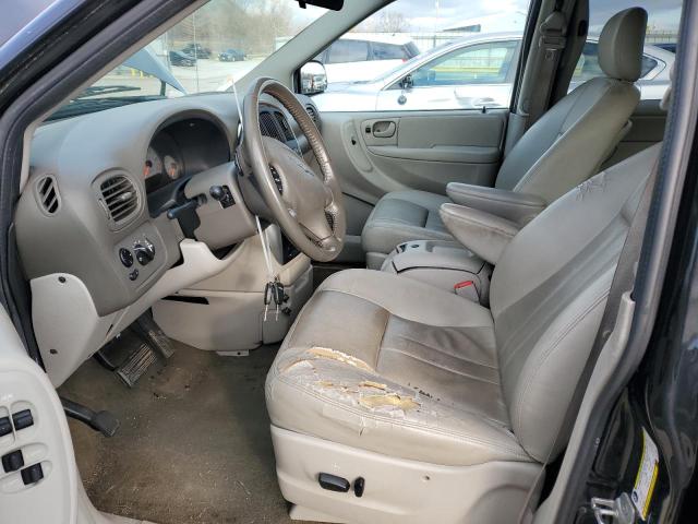 2A8GP54L87R274082 - 2007 CHRYSLER TOWN & COU TOURING შავი ფოტო 7