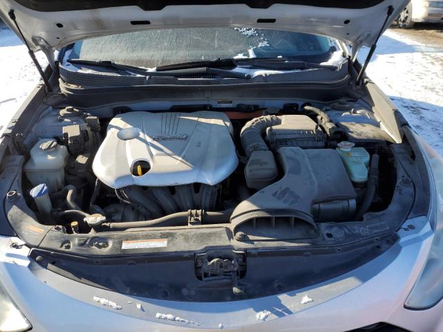 KMHEC4A40CA026887 - 2012 HYUNDAI SONATA HYBRID SILVER photo 11